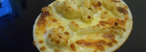 Modernist Cauliflower Cheese